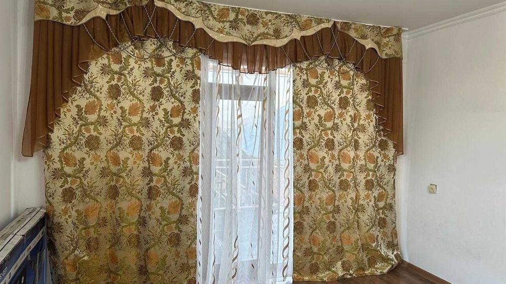 шторы с тюлем б/у
