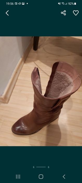 Vand cizme maro piele