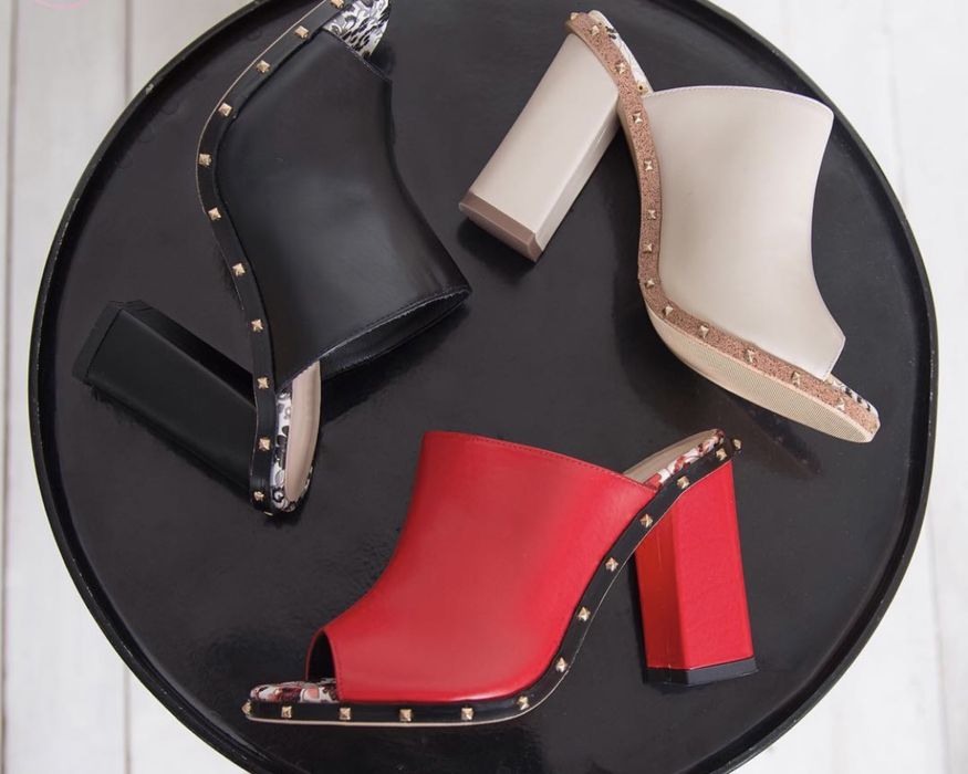 Новые мюли босоножки