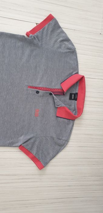 Hugo Boss Paule 4 Pique Pima Cotton Slim Fit  M ОРИГИНАЛНА Тениска!