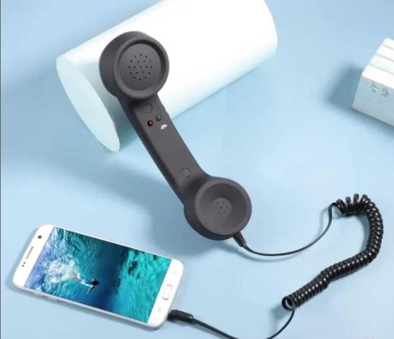 Смартфон Телефонна Слушалка за Телефон iPhone iPad Android Мобилни Телефони 3.5мм Букса Type-C USB Антирадиационна Кабелна Слушалка Позвъняване Таблет
