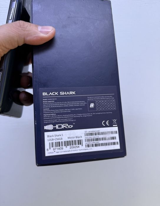 BLACK shark 5  256 гб