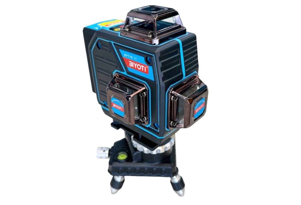 Лазерный уровень нивелир 4Д профессиональный