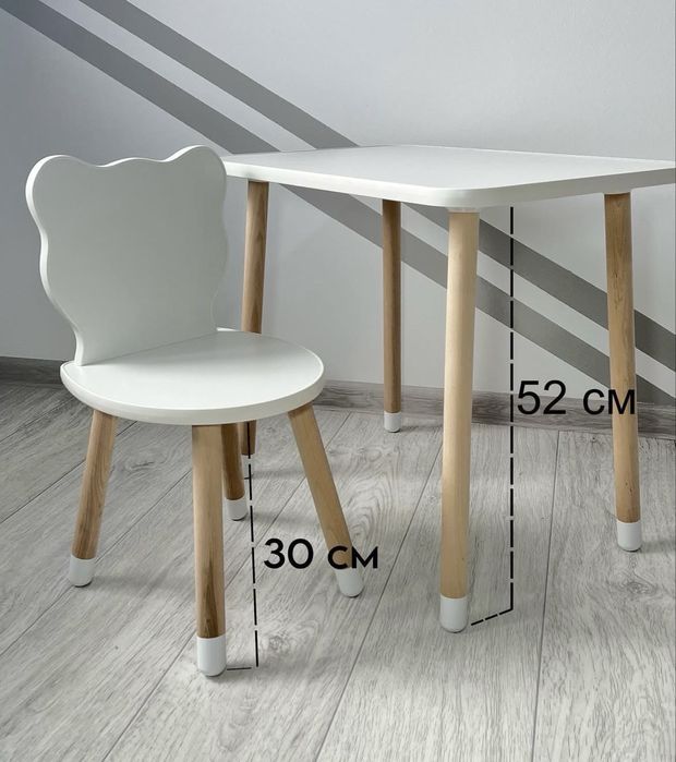 Комплект детский стол и стул