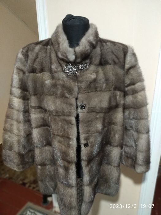 Дублёнка натуральная каракуль Новая Турция импорт цвет размер 54/52
