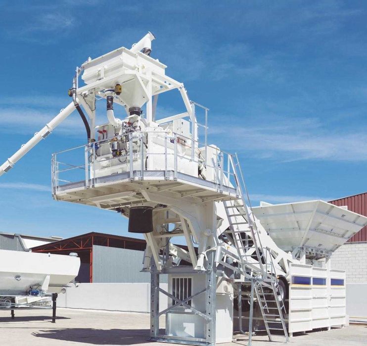 БСУ, РБУ на шасси от шведского производителя В НАЛИЧИИ: бетонный завод