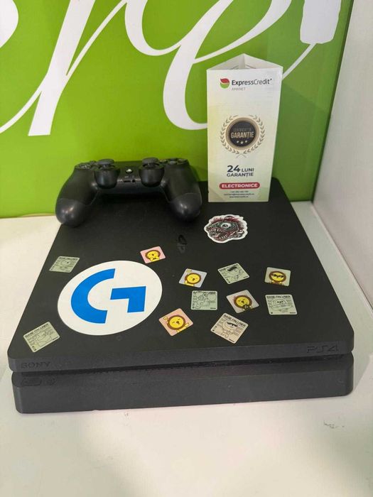 (Ag41) Consola Sony PS4 Slim 1TB B6165 - Garantie 2 ani! Ridicare in agentie!