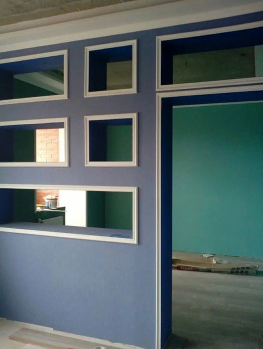 Стеновые перегородки из гипсокартона