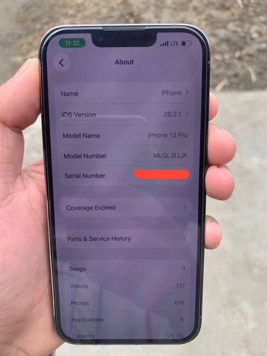 Iphone   13 pro.