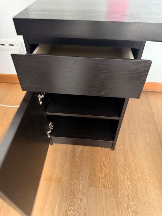 Birou 140x65 cm culoare neagra