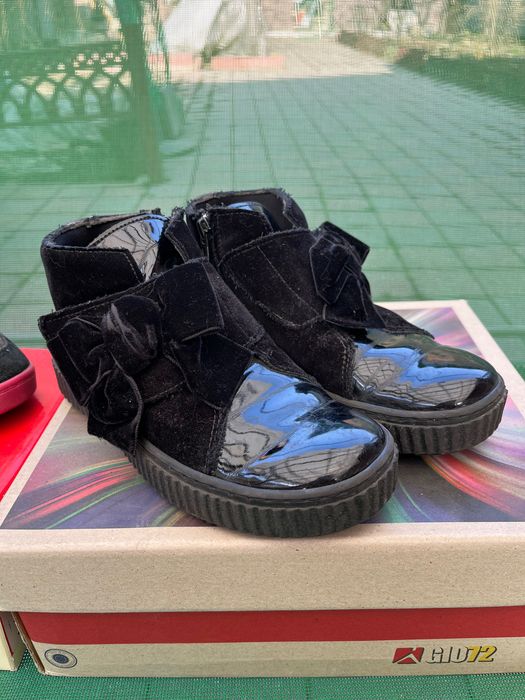 Ботинки на девочку 34р, 35р