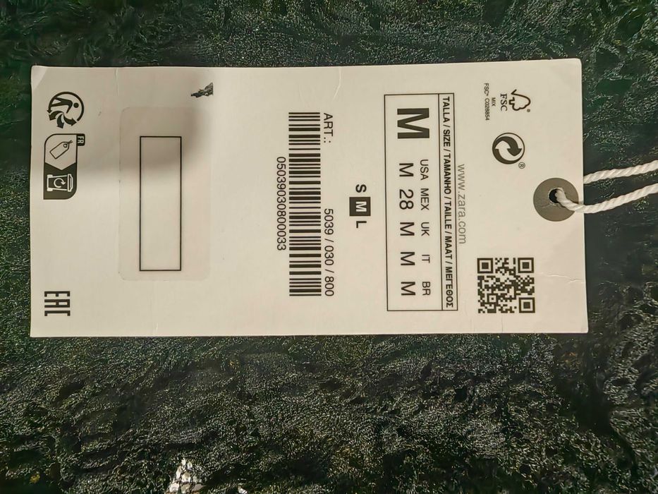 Дантелено боди Zara