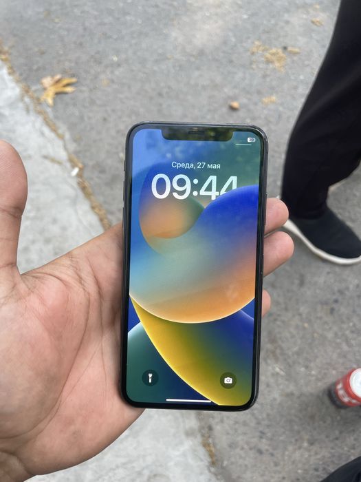 Iphone X feys yo sim oqmidi