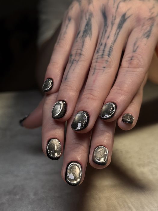 маникюр наращивание покрытие