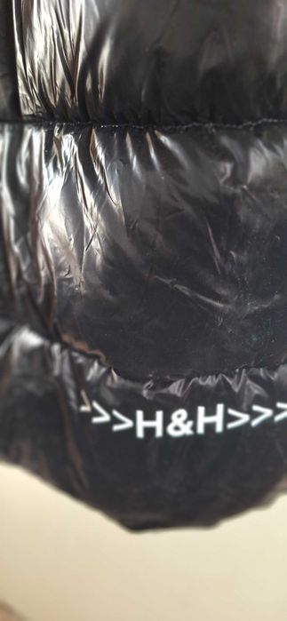 Пухено дълго атрактивно яке с гъши пух