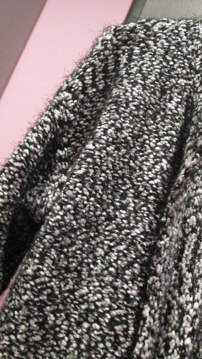 cardigan alb/negru L