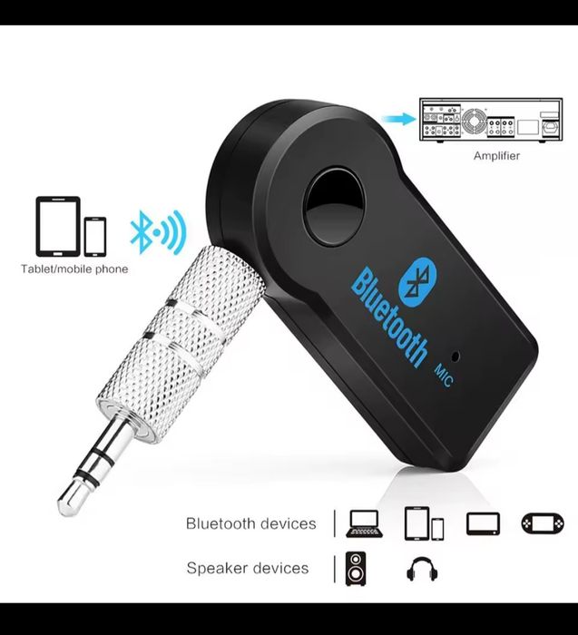 2 в 1 Wireless Bluetooth 5.0 приемник адаптер 3,5мм жак