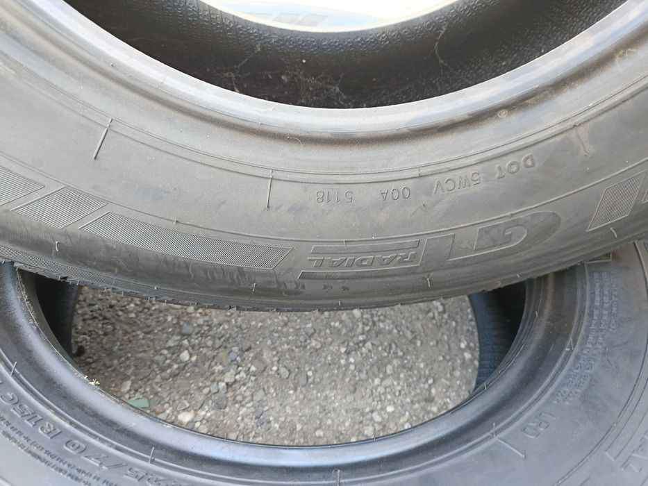 НОВИ БУСОВИ -15цола -225/70-1бр.-130лв."GT RADIAL"-с монтаж и баланс