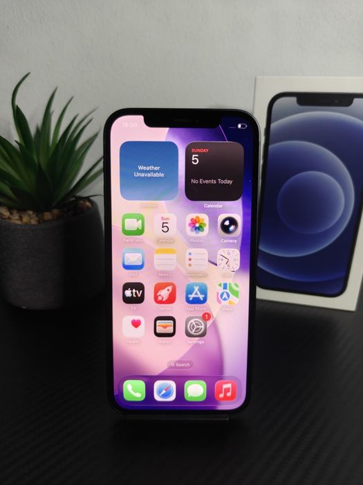 iPhone 12, 64GB Black • Perfect Funcțional! • Condiție Excelentă!