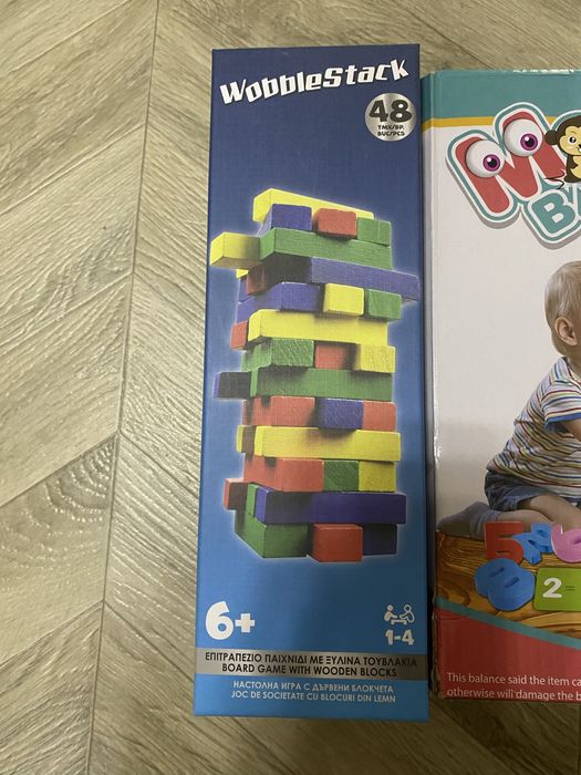 Jucari pentru copil,Jenga si monkey