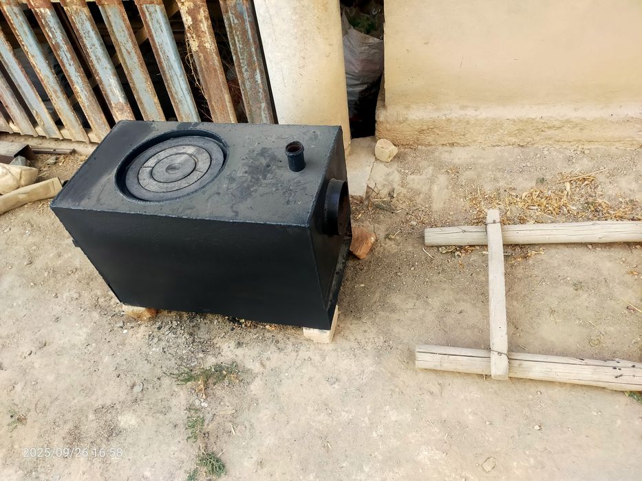 Котёлная (угловой) печь