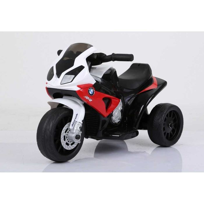 Motocicleta electrica pt copii BMW rosieCADOU: NR AUTO PERSONALIZAT!