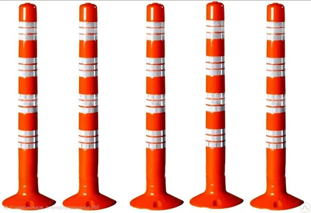 Дорожный столбик 75 см гелевый