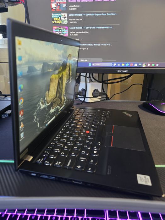 Lenovo Thinkpad T14s- i5, 8gb ddr4, 256nvme ГАРАНЦИЯ 12м.
