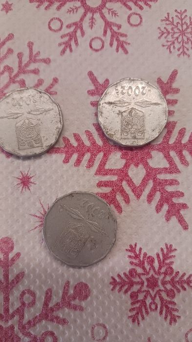 Monede 5000 lei an 2002