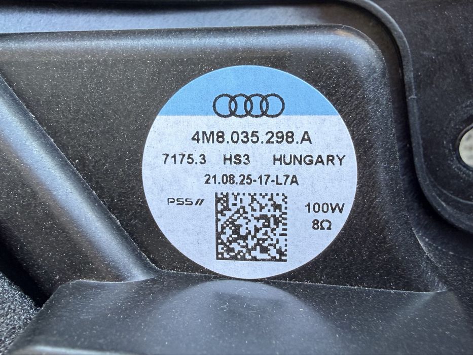 Sistem audio Bang Olufsen Audi Q8 4M8