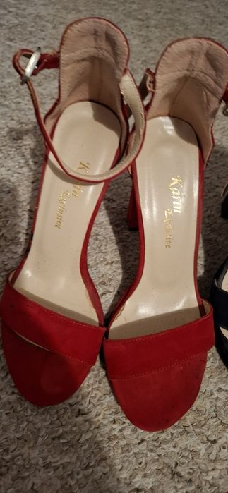 Sandale toc_ lot_ piele _nr 33 dama