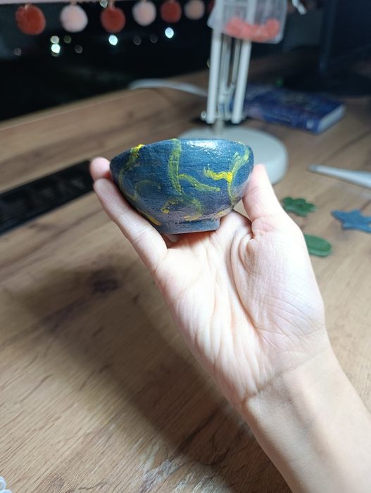 Мини миска из глины