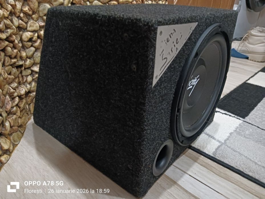 Bas auto blaupunk de 10" 200 w rms 2 x 4 ohm