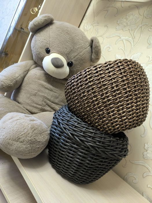 Кашпо из ротанга