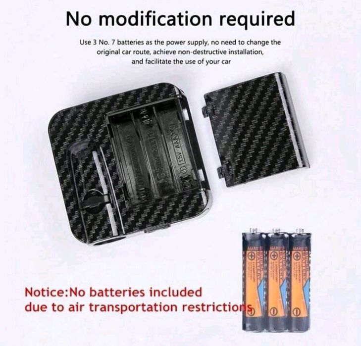 Безжични светлини за кола на крила