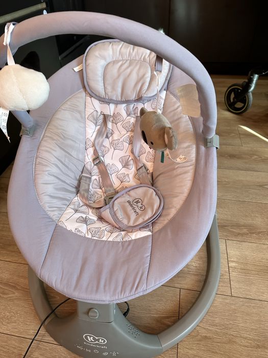 Електрически шезлонг/люлка KinderKraft, 2 в 1