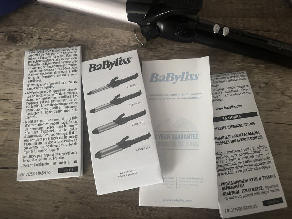 BaByliss Curlers Pro 180 25 mm