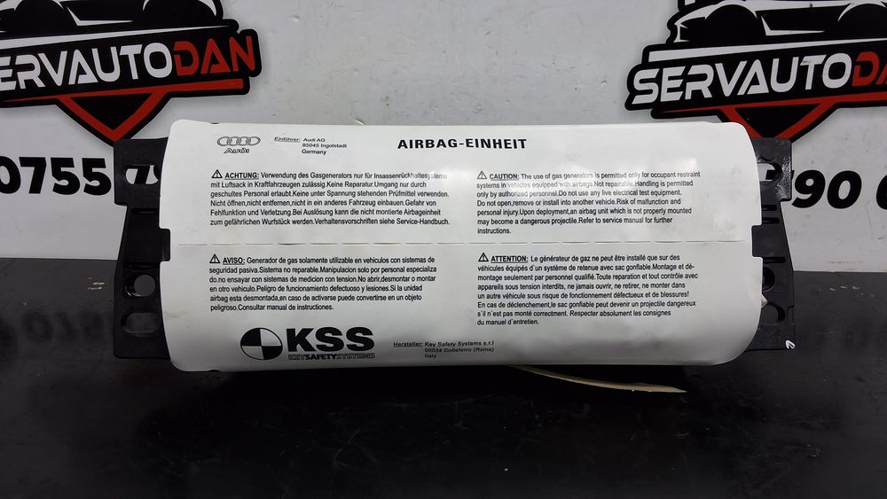 airbag pasager audi a4 (2008-2011) [8k2, b8] 2.0 motorina 2010