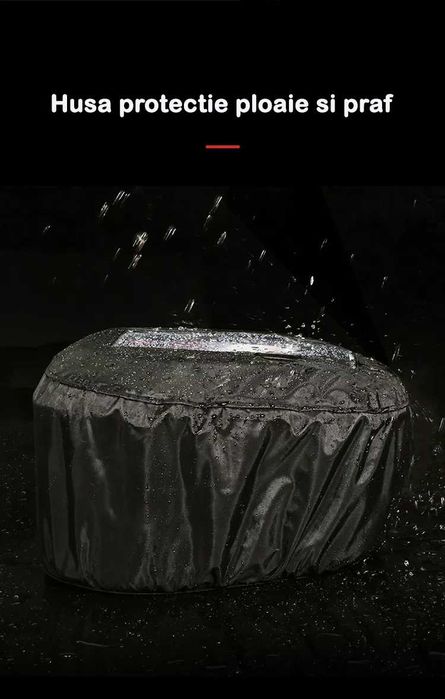 Geanta rezervor moto Motowolf impermeabila buzunar transparent telefon