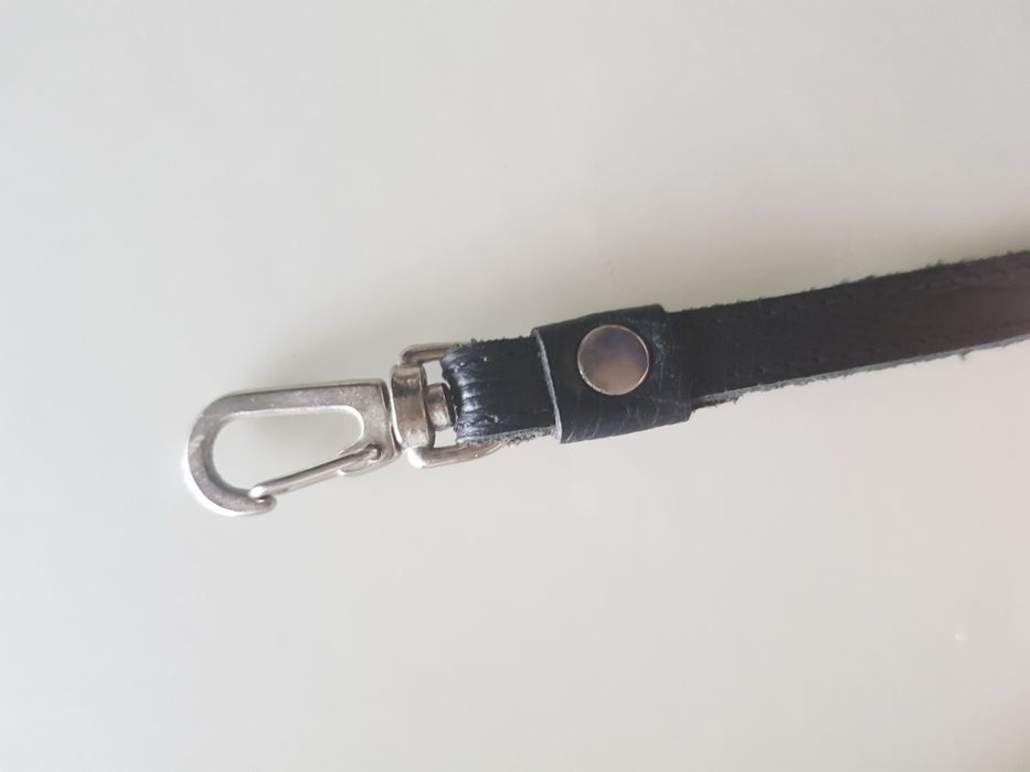 Нов повод за куче естествена кожа 150 см