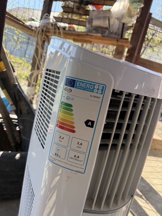 Aer conditionat portabil cu tubulatură de evacuare