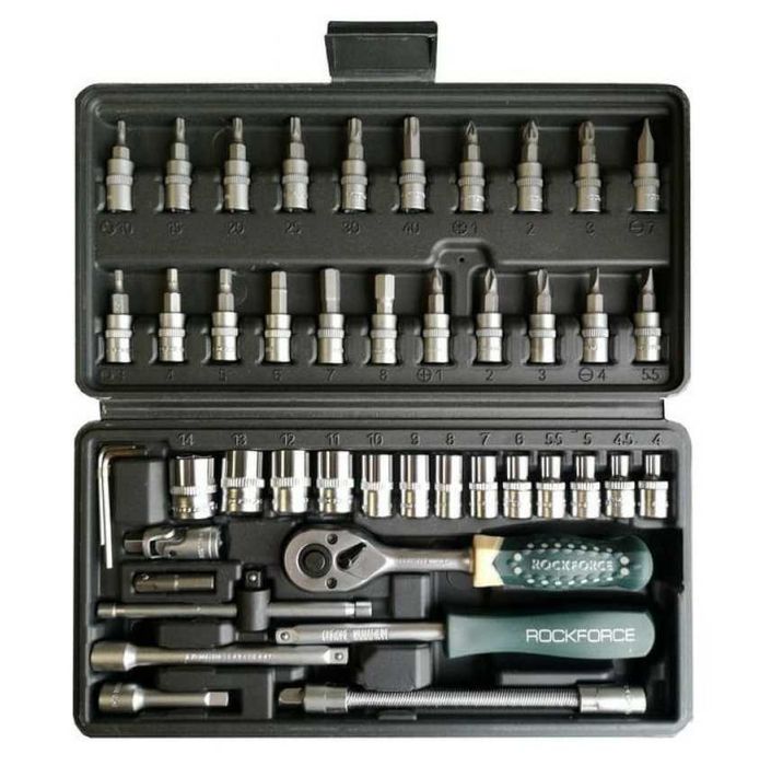 Полско Rockforce Гедоре - 46 части 4-14мм 1/4“