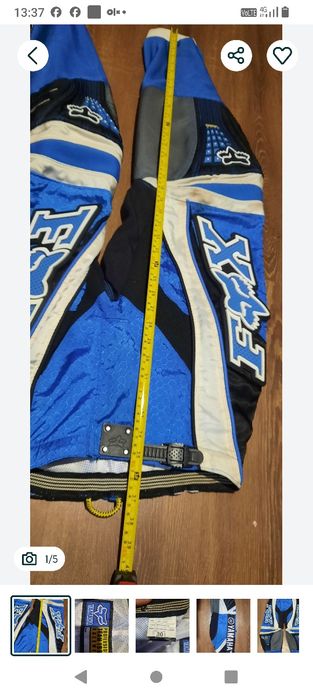 Pantaloni enduro fox