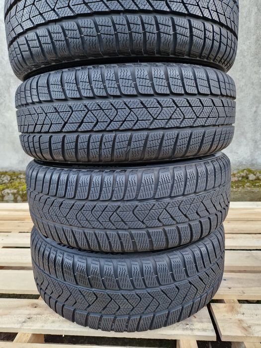 Jante Belmont Vw Golf7-8 anvelope iarna(relativ noi) 205 50 17