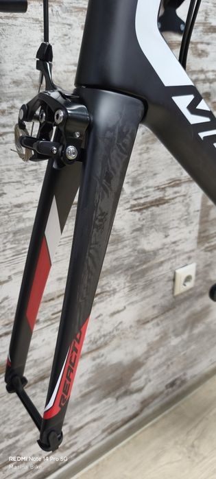 Карбонов шосеен велосипед без капли Merida Reacto Team Dura-Ace | L