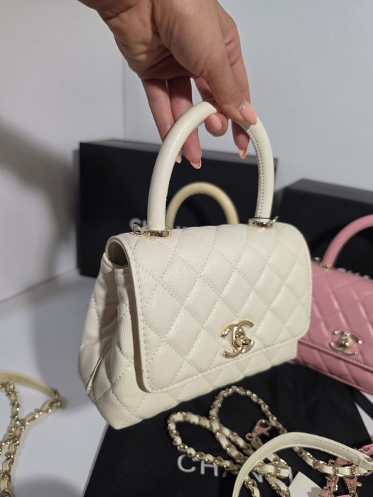 Дамска чантa Chanel Coco Handle small 20C