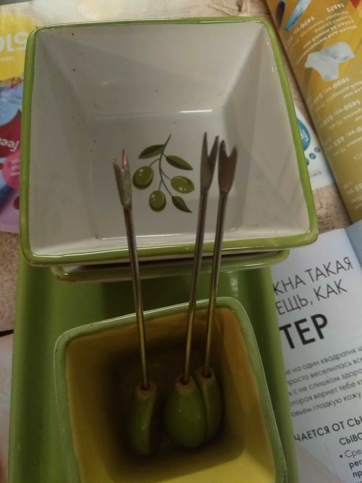 Набор для маслин.