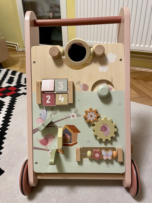 Antemergator Little Dutch Flowers & Butterflies Pink