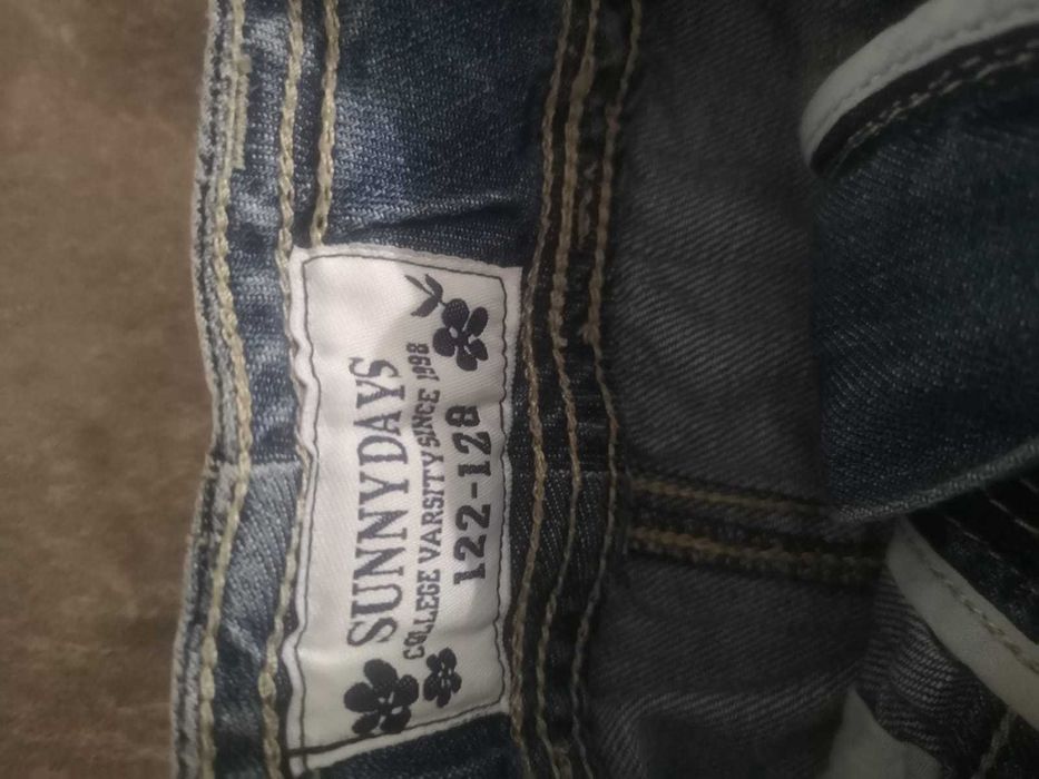 Fusta scurta blug 122-128 cm, 6-7 ani