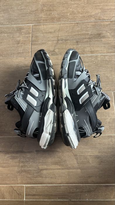 Balenciaga Track Gri Alb Negru